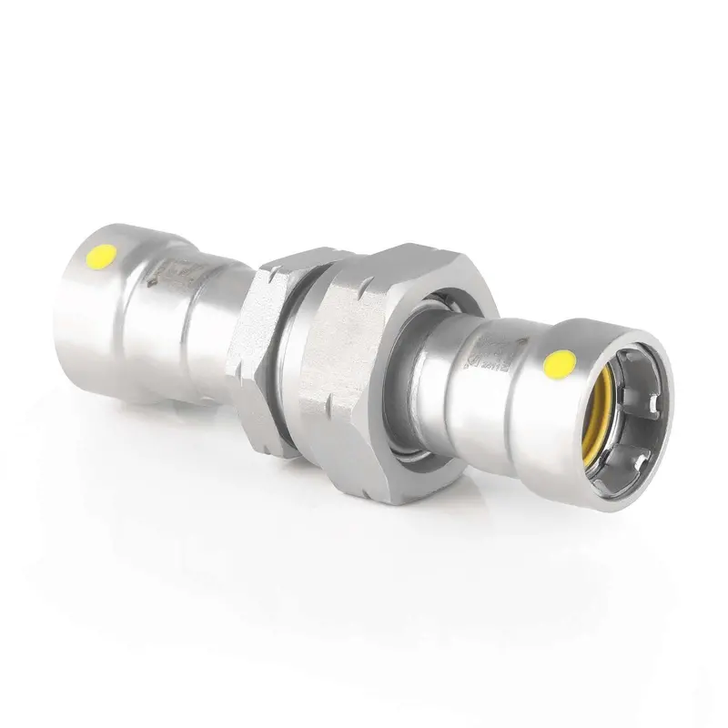 1-1/2-Inch Carbon Steel Press-Fit Union Fitting 1