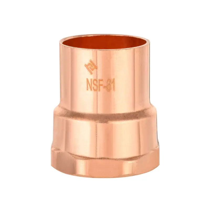 1-1/2-Inch Copper Tube Size To Female Npt Copper Adapter 1