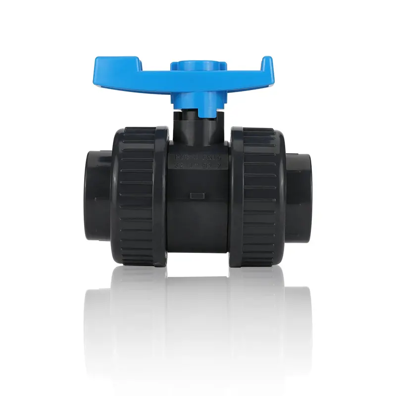 1-1/2-Inch Pvc True Union Ball Valve – Compatible With Schedule 40 & 80 Pipe 1