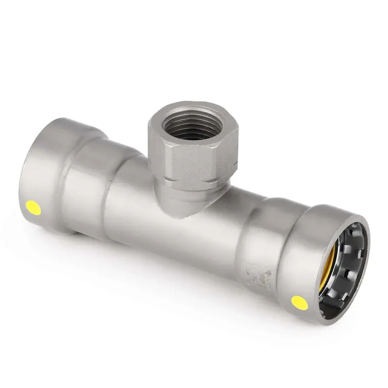 1-1/2" X 1-1/2" X 1/2" Press-To-Pex X Female Threaded Tee (P X P X F) 1