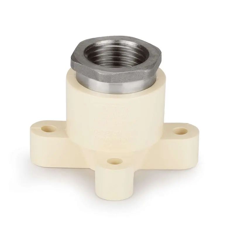 1/2-Inch Cpvc Drop-Ear Elbow With Stainless Steel Female Npt 1