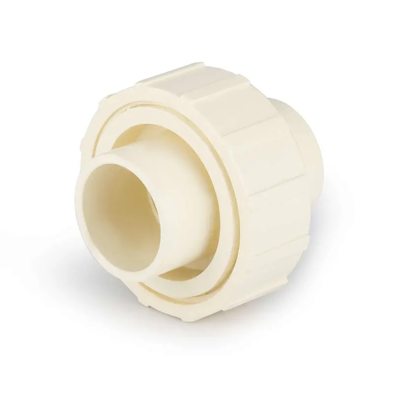 1/2 Inch Cpvc Socket Union With Epdm O-Ring Seal 1
