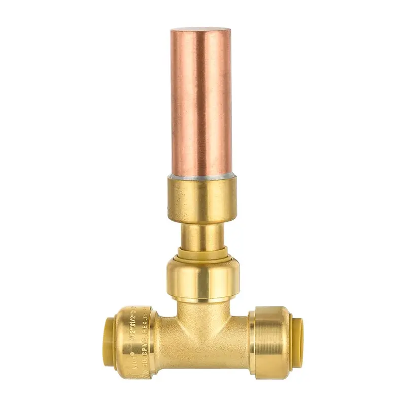 1/2-Inch Push-Fit Copper Water Hammer Arrestor Tee (Model Mh-350) 1