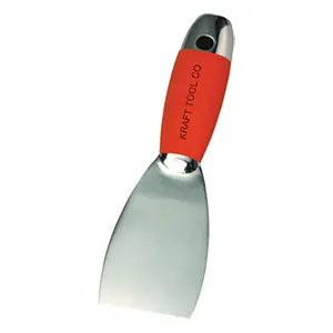 1.5-Inch Stainless Steel Feather-Strong Putty Knife With Sure-Grip Handle 1