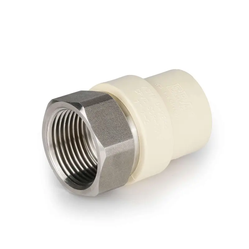 1" Cpvc X Female Stainless Steel Adapter — Lead-Free Construction 1