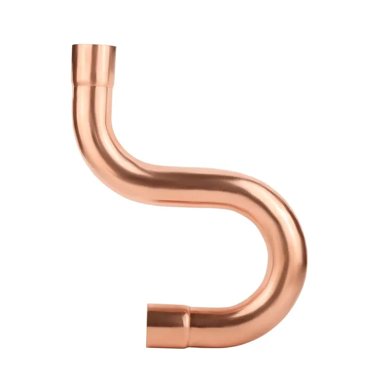1-Inch Copper Suction Line P-Trap Assembly 1