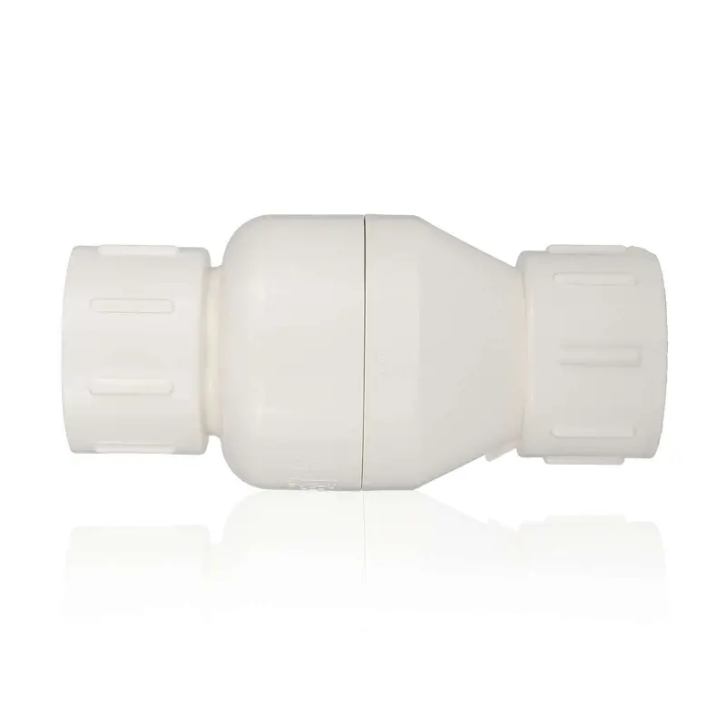 1-Inch Pvc In-Line Check Valve For Gravity Or Pressure Systems 1