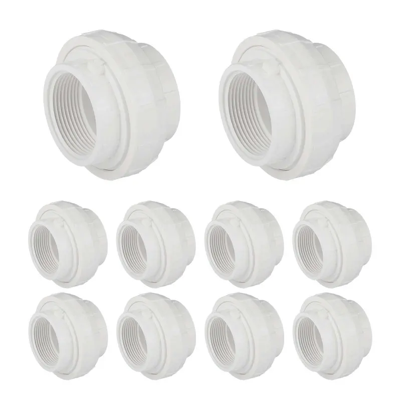 10-Pack 2" Pvc Female Iron Pipe Thread (Fip) Unions 1