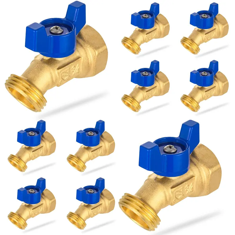 10-Pack 3/4-Inch Fnpt X 3/4-Inch Ght Spigot Hose Bibb Valve 1