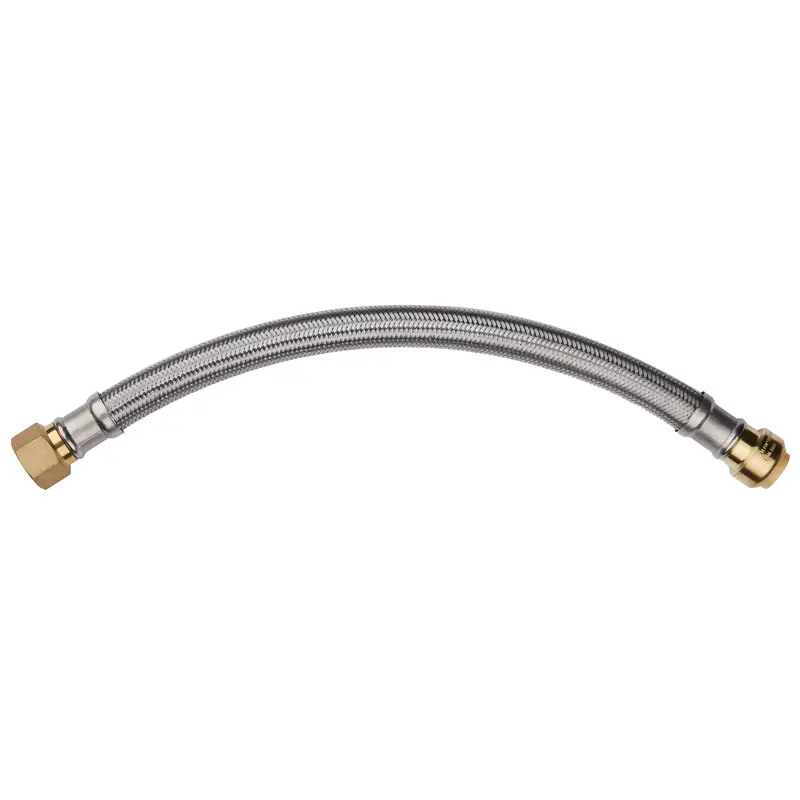 10-Pack 3/4-Inch Push-Fit-To-Fip Flexible Water Heater Connector Hose (12 Inches) 1