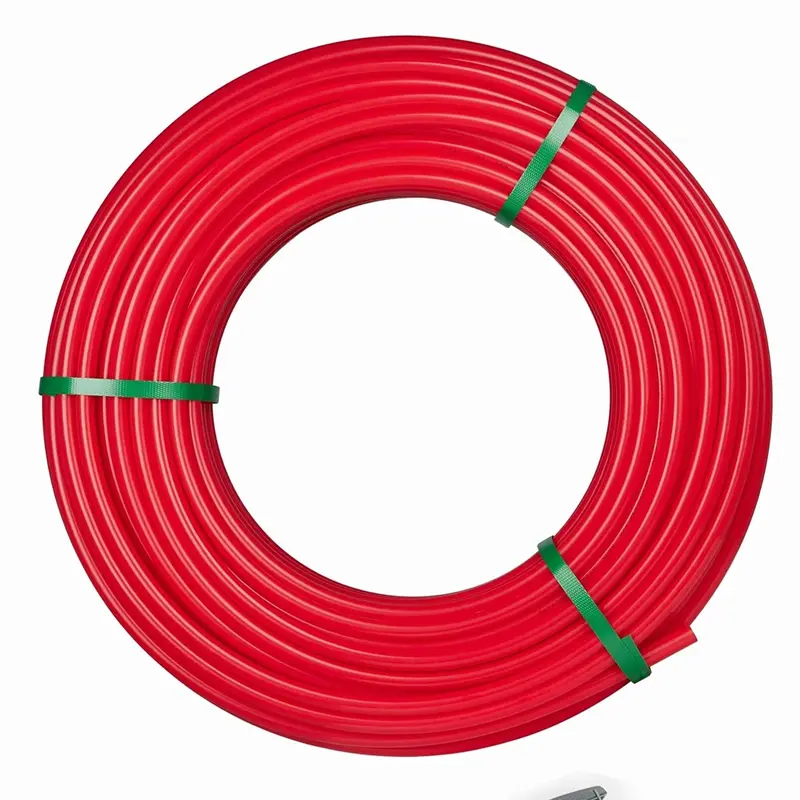 100-Foot Roll Of 1-Inch Pex-A Tubing – Red Color With Included Pipe Cutter 1