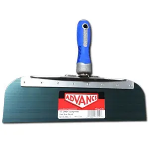 12-Inch Blue Steel Offset Drywall Taping Knife 1