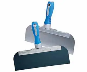 12-Inch Stainless Steel Offset Drywall Knife With Cool Grip Ii Handle 1