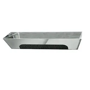 14-Inch Mud Pan With Non-Slip Grip Handle 1