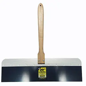 18-Inch Aluminum-Backed Bs Drywall Knife – 16-Inch Wood Handle 1