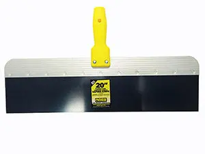 20-Inch Aluminum-Backed Bs Drywall Knife – 6-Inch Threaded Plastic Handle 1