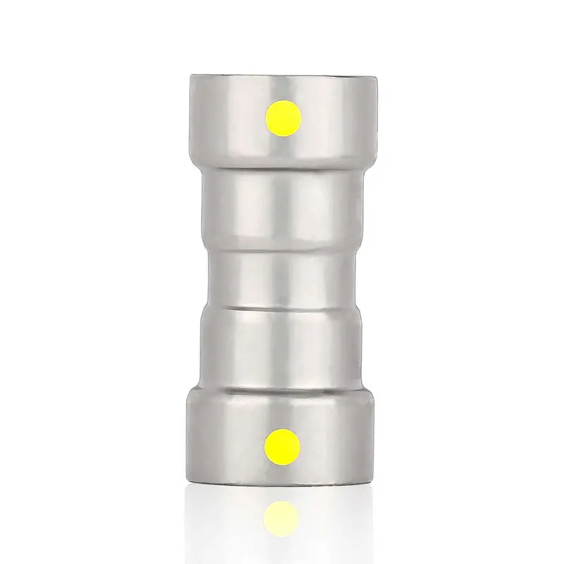 3/4-Inch Carbon Press Coupling With Built-In Stop Ring 1