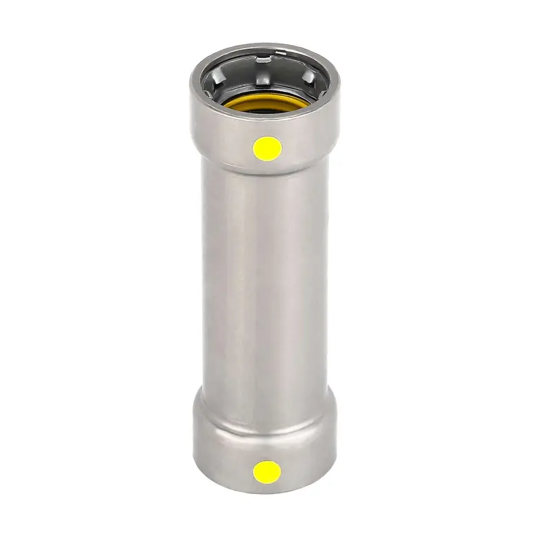 3/4-Inch Carbon Steel Press Extended Coupling (No-Stop Design) 1