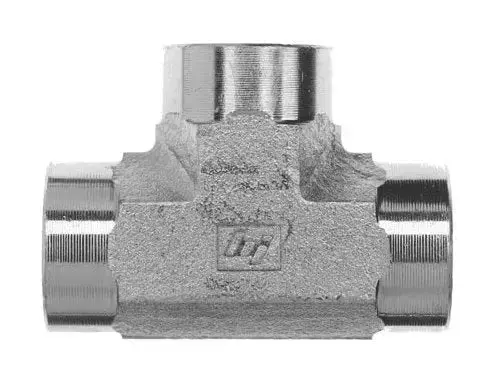 3/8" Steel Tee Fitting For Plumbing Systems – Model 5605-06-06-06 1