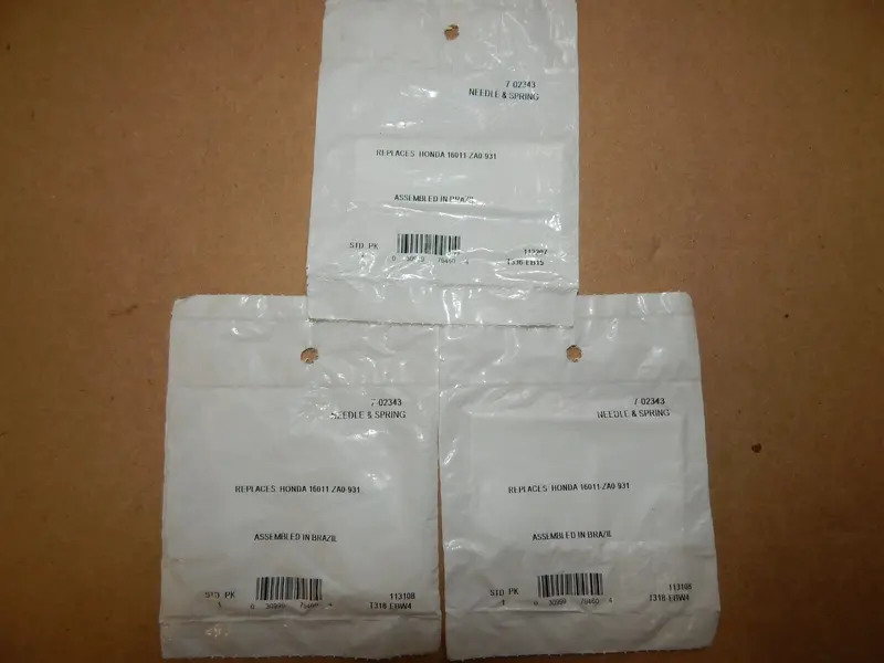 3-Pack Honda Carburetor Inlet Needle Valve – Fits Gx240 And Gx270 Engines (16011-Za0-931) 1