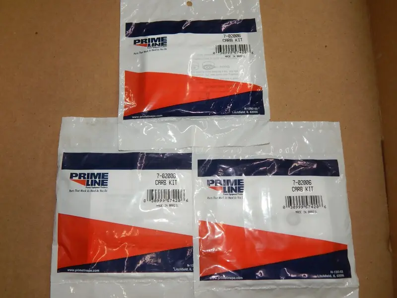 3-Pack Tecumseh Carburetor Rebuild Kit – Supports 631029, 631839, 631584, And 31840 Applications 1