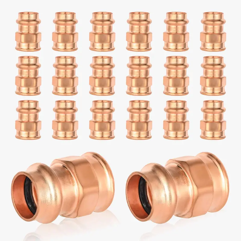 30-Count Lead-Free Adapter: 3/4" Press Copper To 3/4" Female Threaded 1
