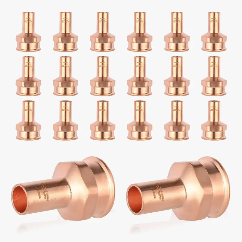 30-Pack 1/2-Inch Ftg Press X 3/4-Inch Female Threaded Street Copper Adapter (Lead-Free) 1