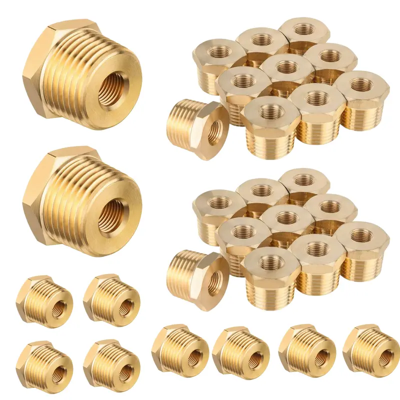30-Pack 1/4-Inch Male To 1/8-Inch Female Npt Connector 1