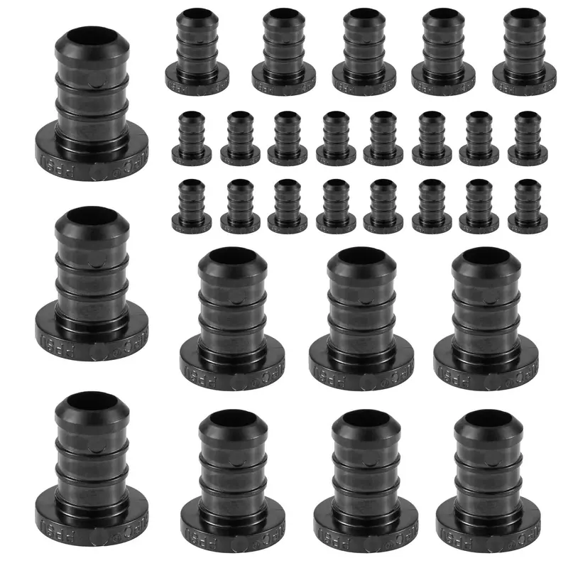 30-Pack 1-Inch Pex-B Crimp Ppsu Plugs 1