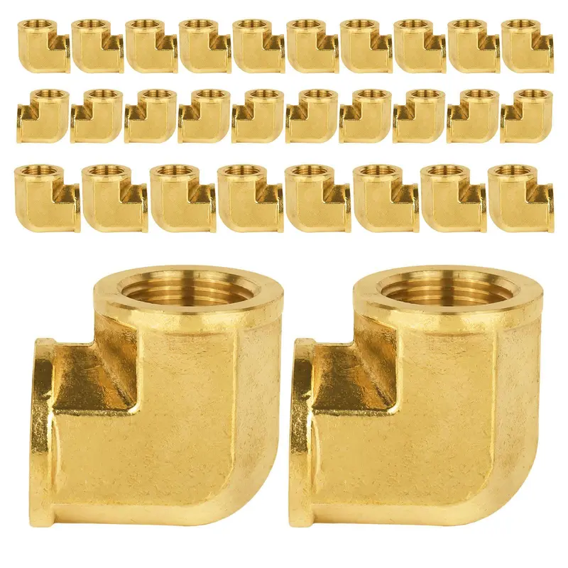 30-Pack 3/4-Inch Female Npt Brass Elbow Fittings 1