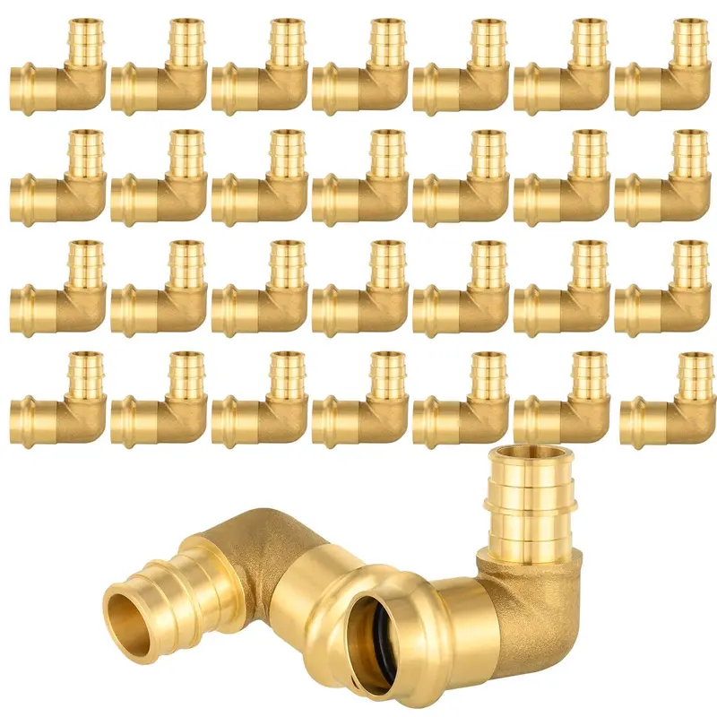 30-Pack 3/4-Inch Press-To-Pex Expansion Brass Elbow (Lead-Free) 1