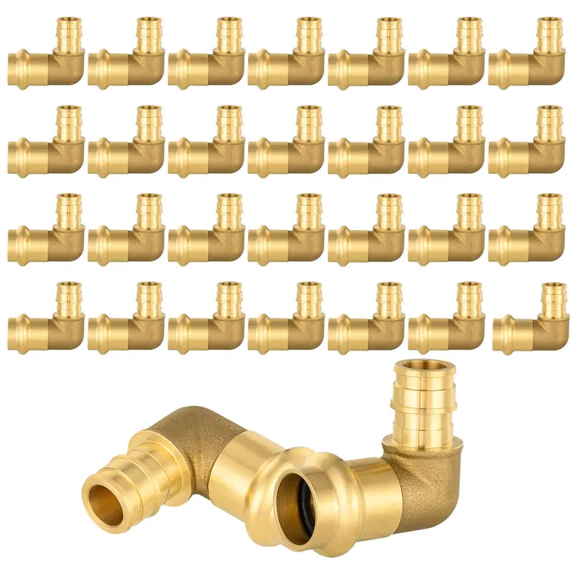 30-Pack Lead-Free Brass Elbow: 1/2-Inch Press To 1/2-Inch Pex-A Expansion 1