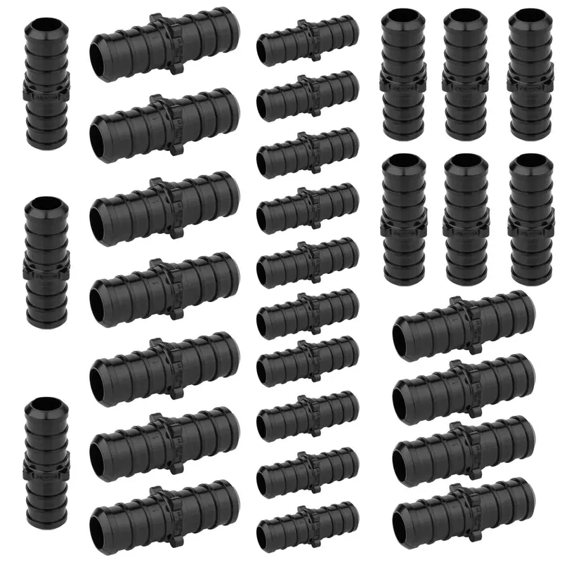 30-Pack Lead-Free Pex-B Crimp Coupling: 1-Inch Pex To 1-Inch Ppsu 1