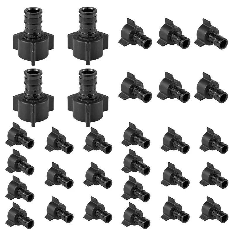 30-Pack Pex-A Expansion Swivel Adapter: 1/2-Inch Pex To 1/2-Inch Female Npt 1