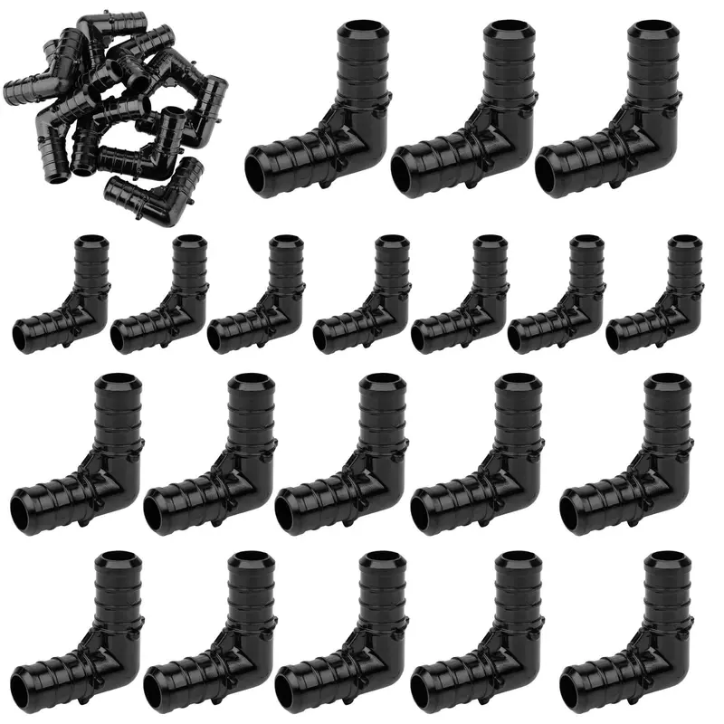 30-Pack Pex-B Crimp 3/4-Inch Ppsu 90-Degree Elbow Fitting 1