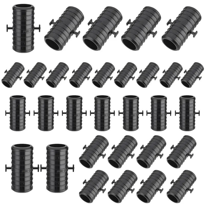 30-Pack Pex-B Crimp Ppsu Couplings With Retention Tab: 1/2" Size 1