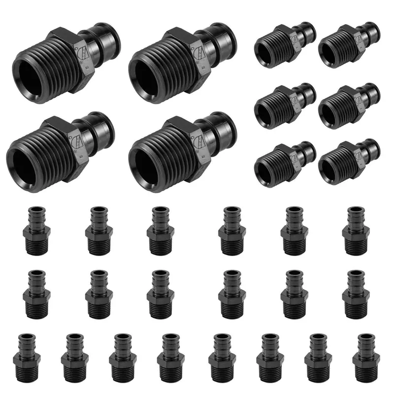 30-Pack Wholesale Pex-A Expansion Adapter: 1/2-Inch Pex To 1/2-Inch Male Npt 1