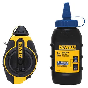 3:1 Ratio Chalk Reel – 100-Foot Blue Chalk Line 1