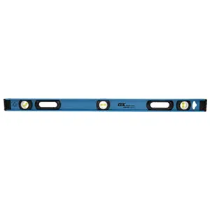 32-Inch Aluminum I-Beam Magnetic Level – Ox Tools Trade Series 1