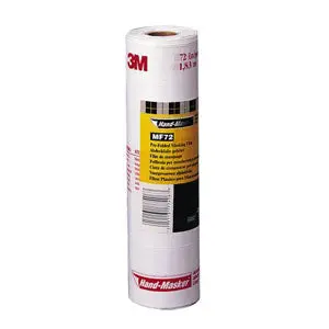 3M Cp6 Pre-Folded Contractor Plastic Hand-Masker Roll (90 Ft) 1