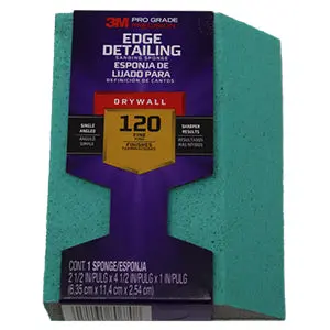 3M Pro-Grade Precision Edge Sanding Sponge For Detail Work 1
