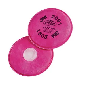 3M Tekk Protection P100 High-Efficiency Particulate Filters – For Hazardous Dusts And Mists 1