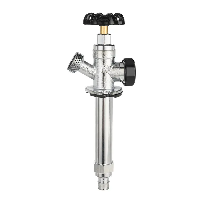 6-Inch Anti-Siphon Frost-Free Sillcock: 1/2" Pex-A Expansion (F1960) Inlet To 3/4" Hose Bibb Outlet 1