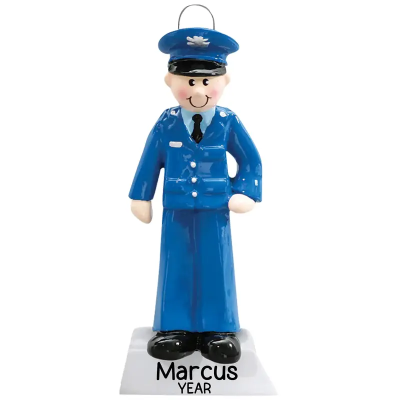 Air Force Man Christmas Ornament – Military-Themed Decor 1