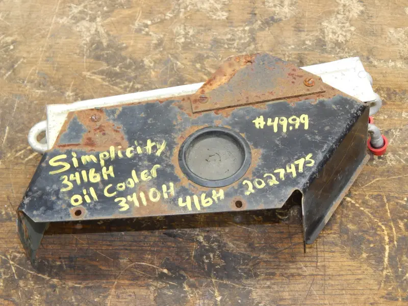 Allis-Chalmers/Simplicity Hydraulic Oil Cooler – Fits 416H, 3410H, 3416H Tractors (Part #2027475) 1