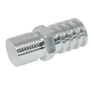 Aluminum Male-To-Male Pipe Adapter – Corrosion-Resistant Fitting 1