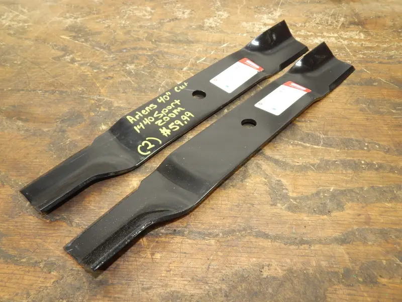 Ariens 40" High-Lift Mower Blades – 91-144 (2-Blade Set) For Zoom & Rer Models 1