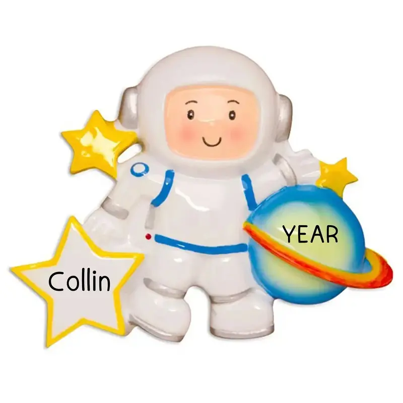 Astronaut-Inspired Christmas Ornament 1