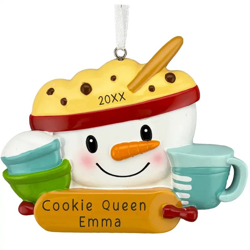 Baking-Themed Ornament – Measuring Cups Design, Customizable 1