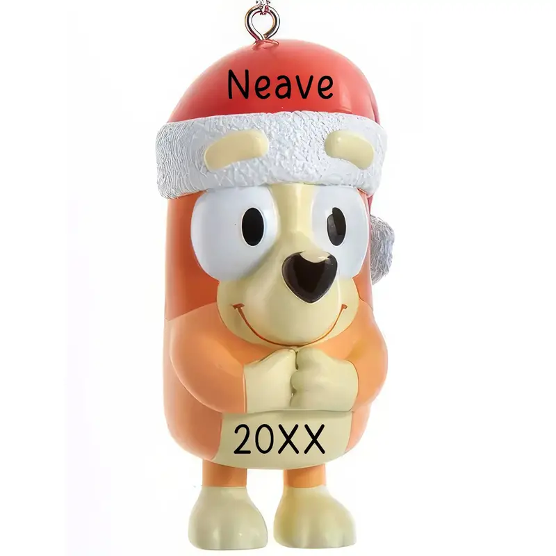 Bingo Night Santa Hat Ornament 1